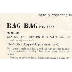 So Easy! Oval Kitchen Rag Rug Pattern 1940s Bathroom Crochet Pattern 2x3, Instant Digital Download eBook pdf PearlShoreCat